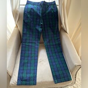 Vineyard Vines Boys size 18 plaid pants